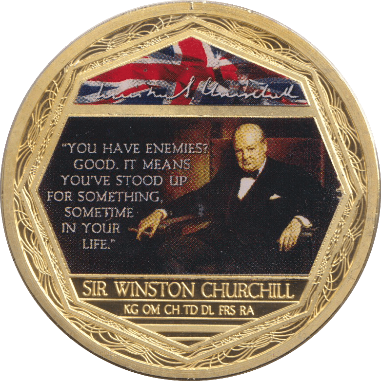 2015 WINSTON CHURCHILL 4 - WORLD COINS - Cambridgeshire Coins