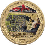 2015 WINSTON CHURCHILL 8 - WORLD COINS - Cambridgeshire Coins