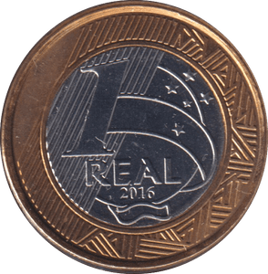 2016 1 REAL OLYMPIC MASCOT BRAZIL - WORLD COINS - Cambridgeshire Coins