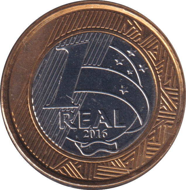 2016 1 REAL OLYMPIC MASCOT BRAZIL - WORLD COINS - Cambridgeshire Coins