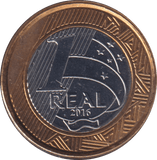 2016 1 REAL OLYMPIC MASCOT BRAZIL - WORLD COINS - Cambridgeshire Coins
