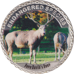 2016 100$ ENDANGERED SPECIES DEER MEDALLION WORLD ANIMAL PROTECTION - MEDALS & MEDALLIONS - Cambridgeshire Coins