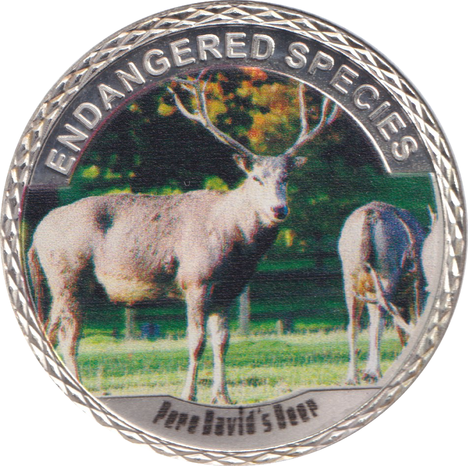 2016 100$ ENDANGERED SPECIES DEER MEDALLION WORLD ANIMAL PROTECTION - MEDALS & MEDALLIONS - Cambridgeshire Coins