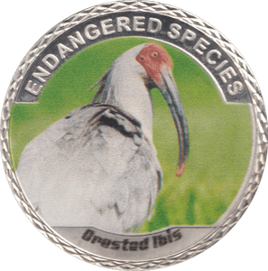 2016 100$ ENDANGERED SPECIES IBIS MEDALLION WORLD ANIMAL PROTECTION - WORLD COINS - Cambridgeshire Coins