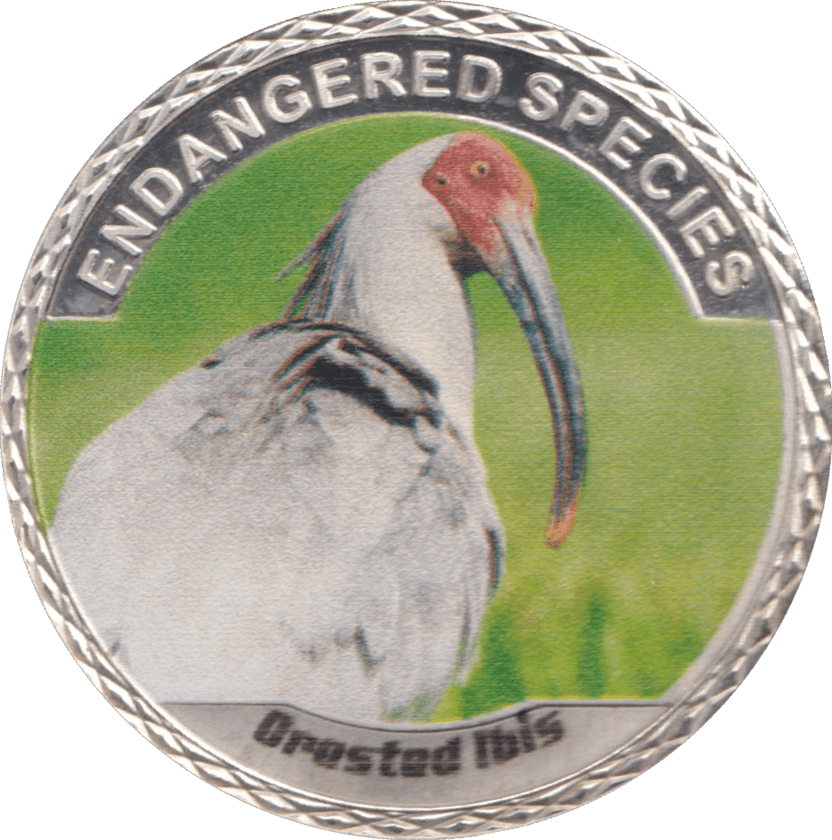 2016 100$ ENDANGERED SPECIES IBIS MEDALLION WORLD ANIMAL PROTECTION - WORLD COINS - Cambridgeshire Coins