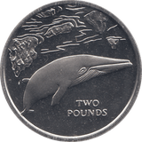 2016 2 POUNDS BLUE WHALE ( BU ) - WORLD COINS - Cambridgeshire Coins