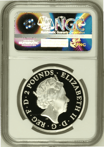 2016 £2 SILVER BRITANNIA ( NGC ) PF 69 ULTRA CAMEO - NGC SILVER COINS - Cambridgeshire Coins