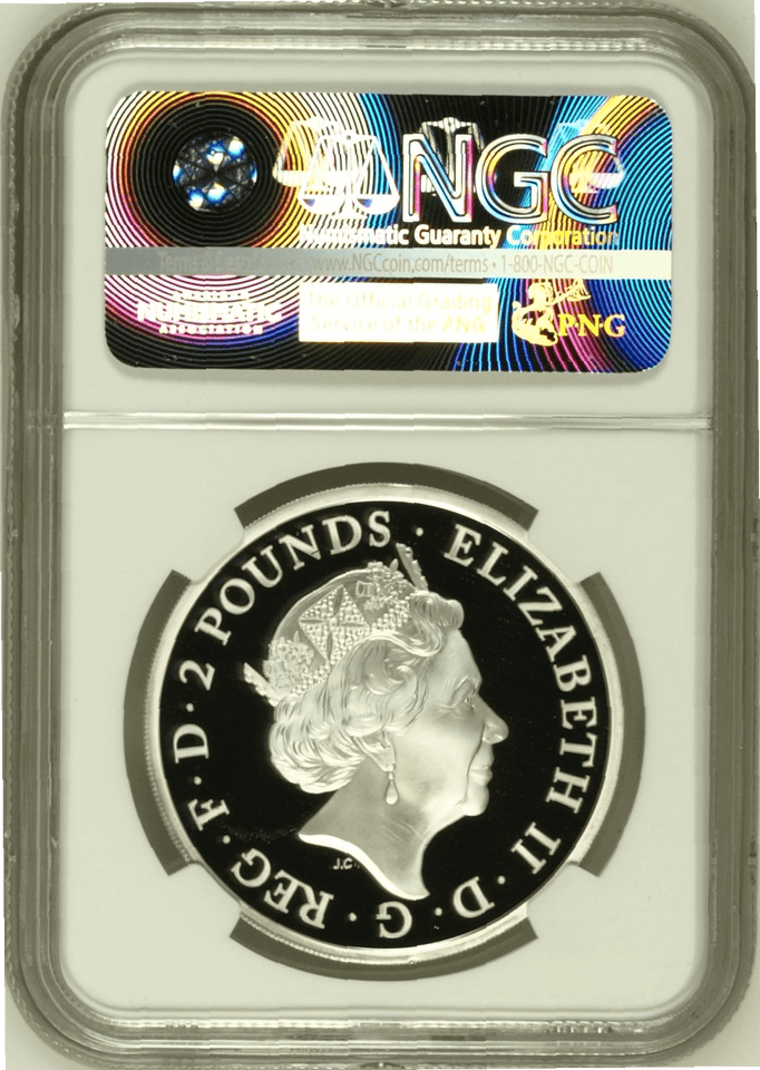 2016 £2 SILVER BRITANNIA ( NGC ) PF 69 ULTRA CAMEO - NGC SILVER COINS - Cambridgeshire Coins