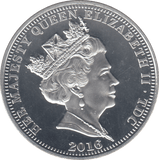 2016 £5 TDC SILVER PROOF - SILVER WORLD COINS - Cambridgeshire Coins