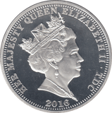 2016 £5 TDC SILVER PROOF - SILVER WORLD COINS - Cambridgeshire Coins