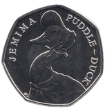 2016 50 PENCE JEMIMA PUDDLE DUCK ( BU ) - WORLD COINS - Cambridgeshire Coins