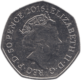 2016 50P PETER RABBIT COLOURED ( BU ) - BEATRIX POTTER 50P - Cambridgeshire Coins