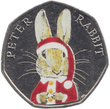 2016 50P PETER RABBIT COLOURED ( BU ) - BEATRIX POTTER 50P - Cambridgeshire Coins