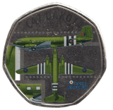 2016 50P SHAPED MEDALLION C47 DAKOTA 1941 - 50P SHAPED COIN - Cambridgeshire Coins