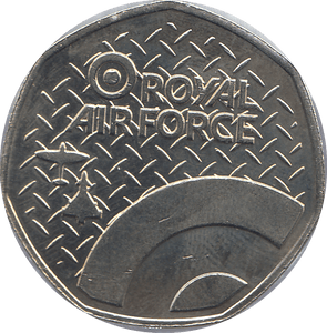 2016 50P SHAPED MEDALLION DEMON 1933 HAWKER - WORLD COINS - Cambridgeshire Coins
