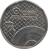 2016 50P SHAPED MEDALLION DEMON 1933 HAWKER - WORLD COINS - Cambridgeshire Coins