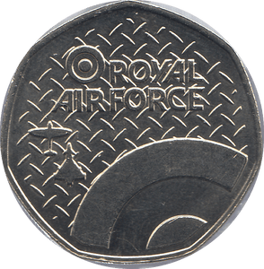2016 50P SHAPED MEDALLION GLADIATOR 1934 RAF - WORLD COINS - Cambridgeshire Coins