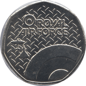 2016 50P SHAPED MEDALLION HERCULES 1954 RAF - WORLD COINS - Cambridgeshire Coins
