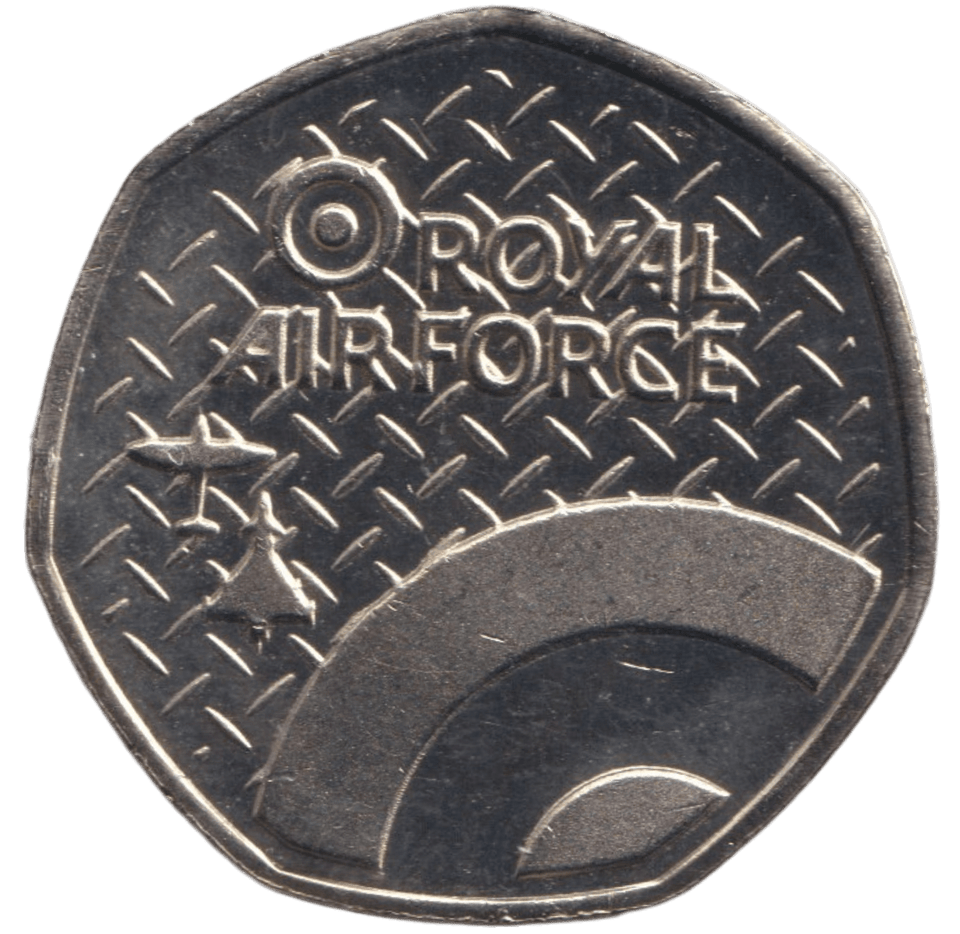 2016 50P SHAPED MEDALLION HUNTER F4 1951 - 50P SHAPED COIN - Cambridgeshire Coins