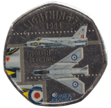 2016 50P SHAPED MEDALLION LIGHTNING F6 1964 - 50P SHAPED COIN - Cambridgeshire Coins