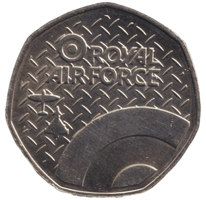 2016 50P SHAPED MEDALLION LIGHTNING F6 1964 - 50P SHAPED COIN - Cambridgeshire Coins