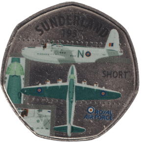 2016 50P SHAPED MEDALLION SUNDERLAND 1937 - 50P SHAPED COIN - Cambridgeshire Coins