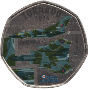 2016 50P SHAPED MEDALLION TORNADO 1974 - 50P SHAPED COIN - Cambridgeshire Coins