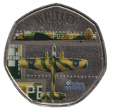 2016 50P SHAPED MEDALLION WHITLEY 1936 - 50P SHAPED COIN - Cambridgeshire Coins