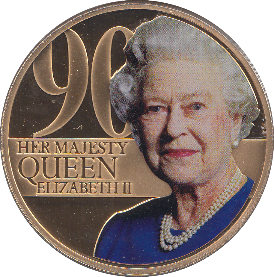 2016 90TH BIRTHDAY 50P BAILIWICK OF GUERNSEY - WORLD COINS - Cambridgeshire Coins