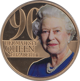 2016 90TH BIRTHDAY 50P BAILIWICK OF GUERNSEY - WORLD COINS - Cambridgeshire Coins