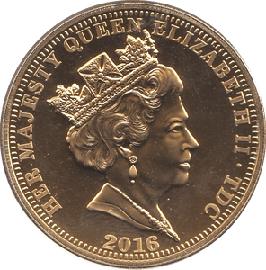 2016 90TH BIRTHDAY CROWN - WORLD COINS - Cambridgeshire Coins