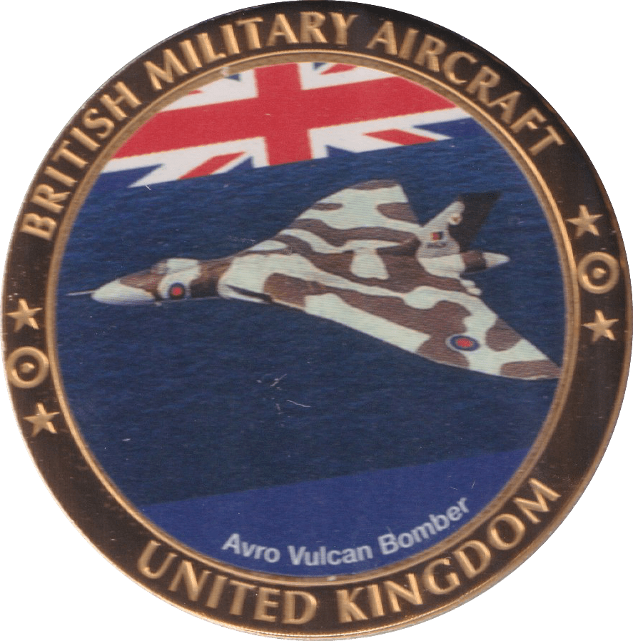 2016 AVRO VULCAN BOMBER COMMEMORATIVE COIN - WORLD COINS - Cambridgeshire Coins