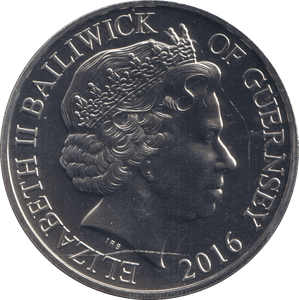 2016 BATTLE OF THE SOMME £5 BAILIWICK OF GUERNSEY BU - WORLD COINS - Cambridgeshire Coins