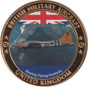 2016 BOEING FLYING FORTRESS COMMEMORATIVE COIN - WORLD COINS - Cambridgeshire Coins