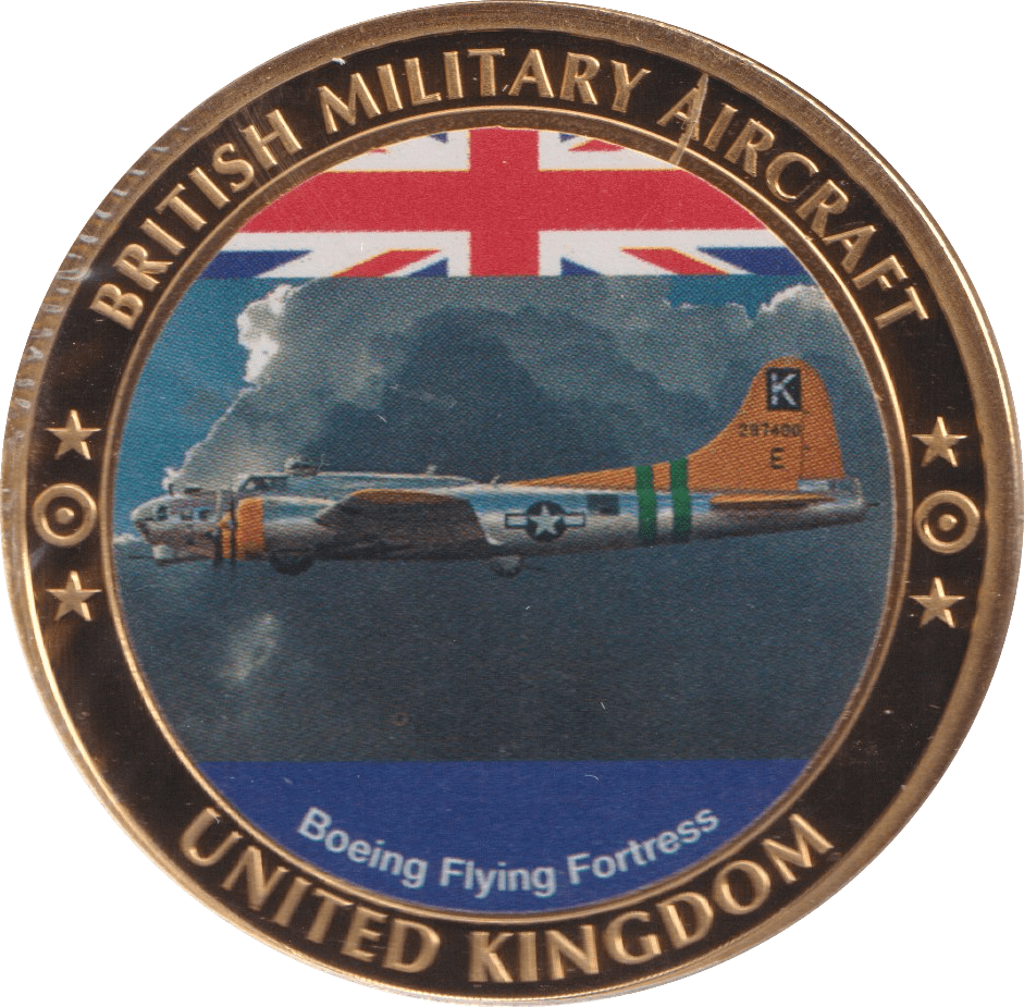 2016 BOEING FLYING FORTRESS COMMEMORATIVE COIN - WORLD COINS - Cambridgeshire Coins
