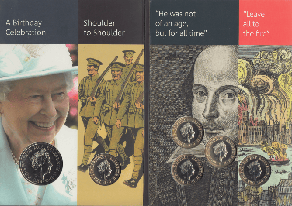 2016 BRILLIANT UNCIRCULATED ANNUAL COIN YEAR SET - Brilliant Uncirculated Year Sets - Cambridgeshire Coins