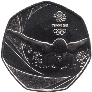 2016 BRILLIANT UNCIRCULATED BEIJING OLYMPIC TEAM GB 50p - 50p BU - Cambridgeshire Coins