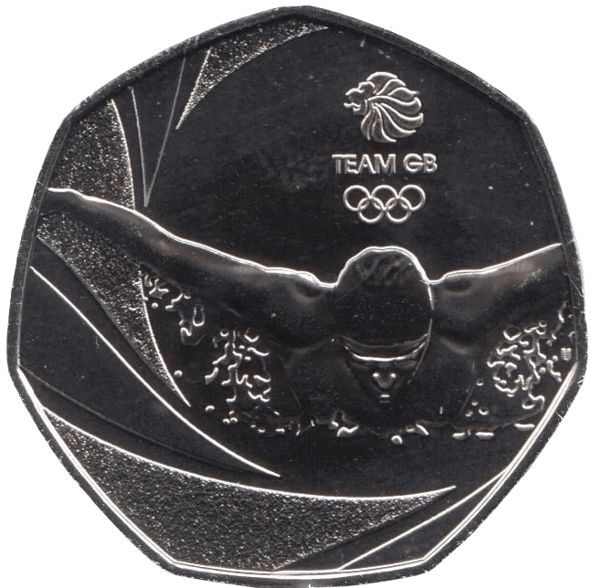 2016 BRILLIANT UNCIRCULATED BEIJING OLYMPIC TEAM GB 50p - 50p BU - Cambridgeshire Coins