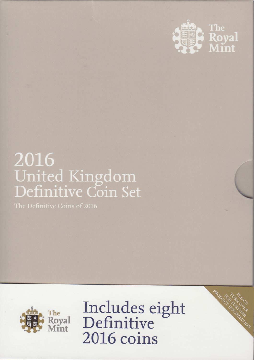 2016 BRILLIANT UNCIRCULATED DEFINITIVE COIN YEAR SET - Brilliant Uncirculated Year Sets - Cambridgeshire Coins