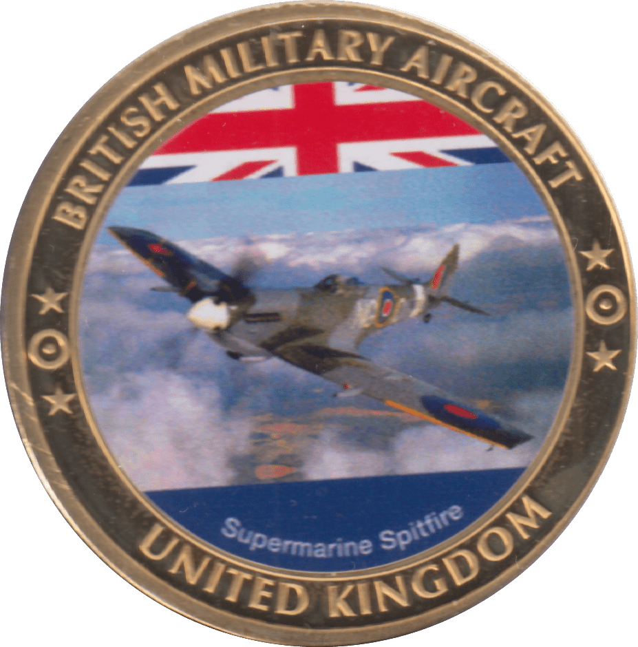 2016 BRITISH MILITARY AIRCRAFT MEDALLION - WORLD COINS - Cambridgeshire Coins