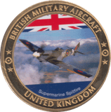 2016 BRITISH MILITARY AIRCRAFT MEDALLION - WORLD COINS - Cambridgeshire Coins