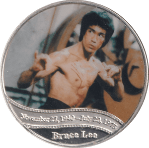 2016 BRUCE LEE 45TH ANNIVERSARY MEDALLION - WORLD COINS - Cambridgeshire Coins