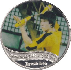 2016 BRUCE LEE 45TH ANNIVERSARY MEDALLION - WORLD COINS - Cambridgeshire Coins