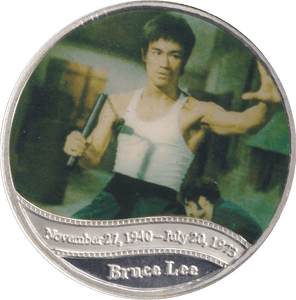 2016 BRUCE LEE 45TH ANNIVERSARY MEDALLION - WORLD COINS - Cambridgeshire Coins