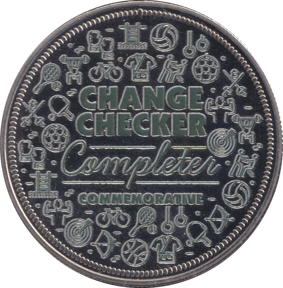 2016 CHANGE CHECKER COMPLETER COMMEMORATIVE COIN - OTHER TOKENS - Cambridgeshire Coins