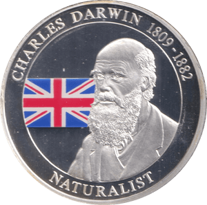 2016 CHARLES DARWIN COIN F233 - WORLD COINS - Cambridgeshire Coins