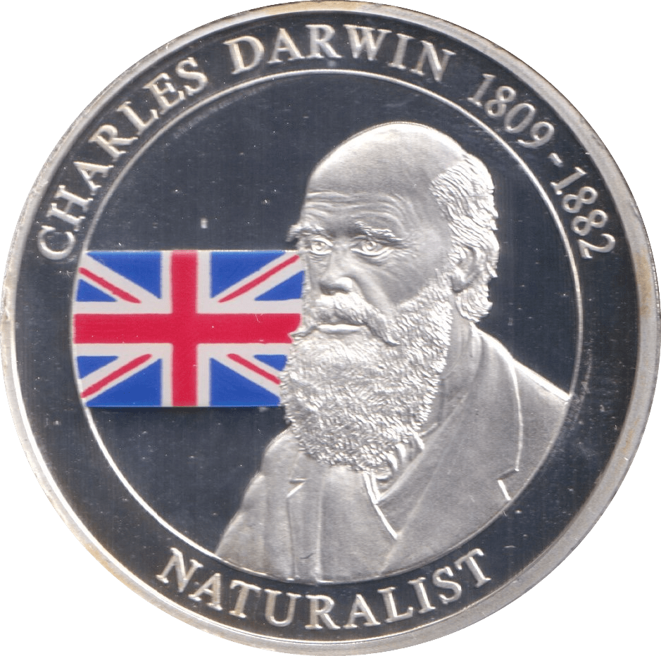2016 CHARLES DARWIN COIN F233 - WORLD COINS - Cambridgeshire Coins