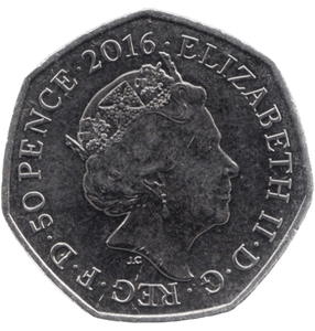 2016 CIRCULATED 50P BEATRIX POTTER 100TH ANNIVERSARY - BEATRIX POTTER 50P - Cambridgeshire Coins