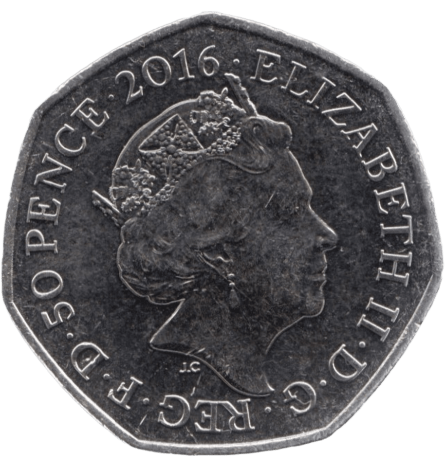 2016 CIRCULATED 50P BEATRIX POTTER 100TH ANNIVERSARY - BEATRIX POTTER 50P - Cambridgeshire Coins