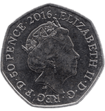 2016 CIRCULATED 50P BEATRIX POTTER 100TH ANNIVERSARY - BEATRIX POTTER 50P - Cambridgeshire Coins